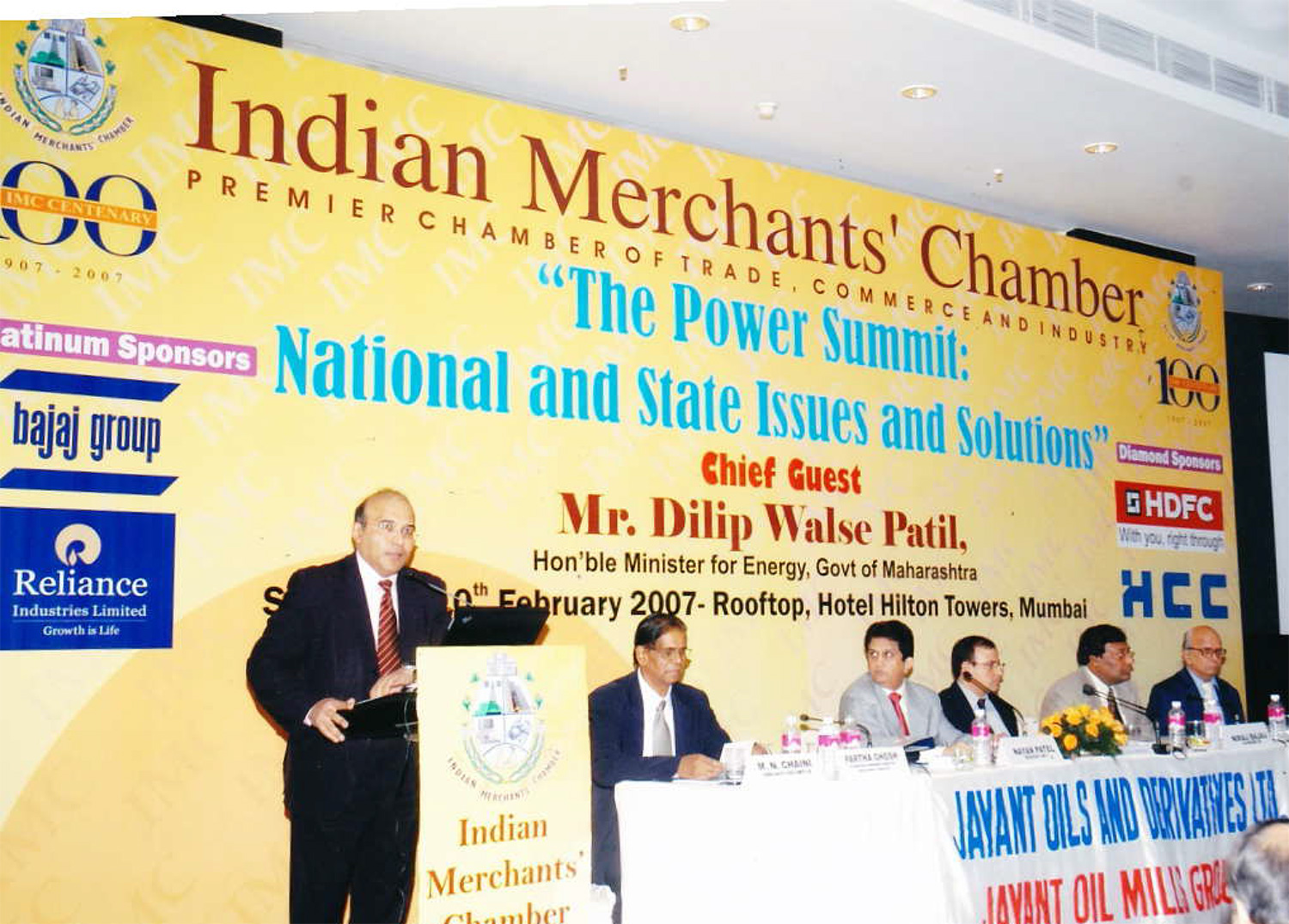 Presenting to Indian energy leaders from Industry and Government, -future of likely global energy scenarios and India’s strategic option…